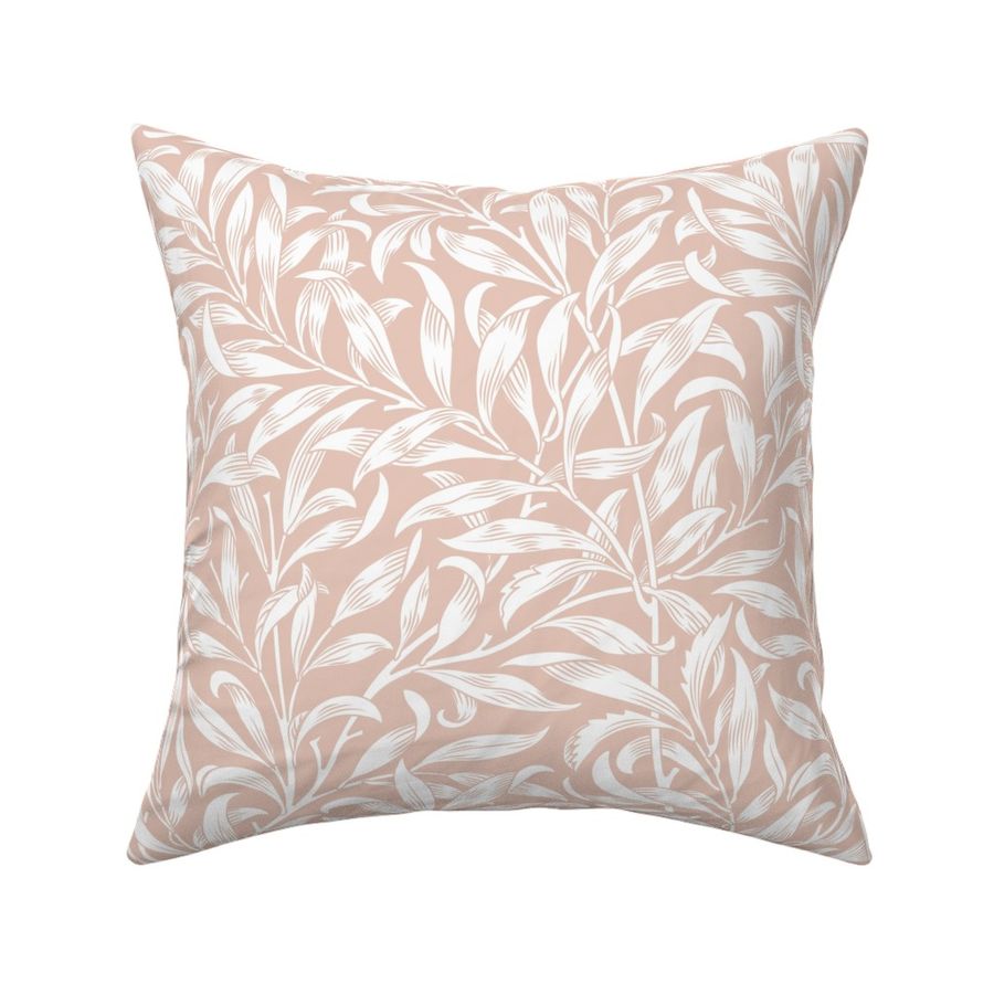 Willow William Morris Resurgence Peach Beige Ivory Small Scale