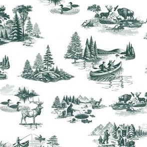 Minnesota Toile de Jouy Pattern