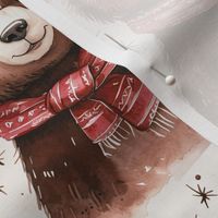 Adorable Brown Bear In Festive Attire With Cheerful Expression