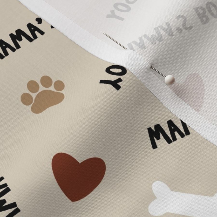 Mama's Boy - Dog Mom - Love - Valentines - Mothers Day