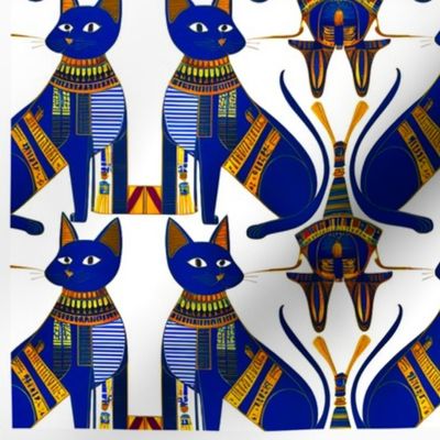 Blue Egyptian Cats