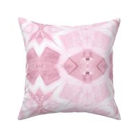 Large- Rose Quartz Bold Starburst Celestial Shibori Itajime Weave