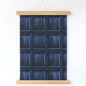 BLUE BOX  Wood dark 5" panels