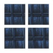 BLUE BOX  Wood dark 5" panels