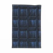 BLUE BOX  Wood dark 5" panels