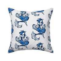 Sitting Pretty Mermaid6-blue/white