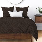 (XXL) Sable Brown Herringbone with Wool Felt Texture - Cabincore Decor