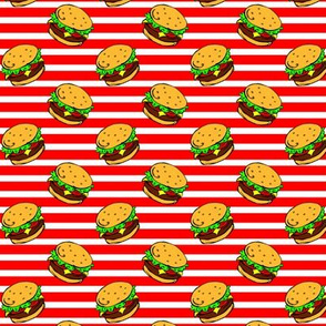 Cheeseburger Dream Stripe