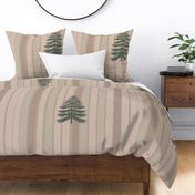 Rustic Wood Cabin wood panel stripes