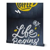 Coffee blackboard lettering 431