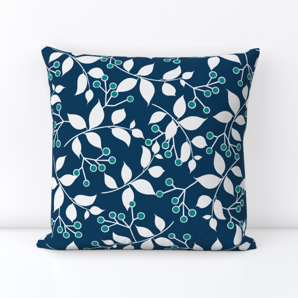 Sprig, Navy + Teal