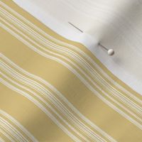 Butter Yellow And White Circus Candy Stipe - small