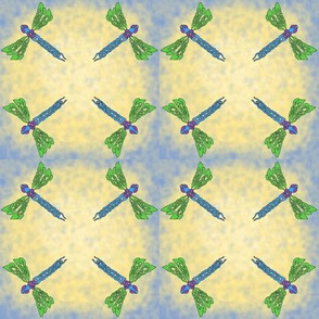 Celtic dragonflies tile