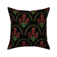 Deco Scarlet Spider Flower Small Black