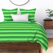 01829654 : jagged zigzag 5 green