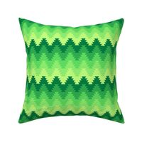 01829654 : jagged zigzag 5 green