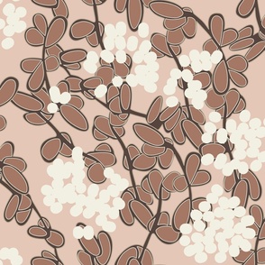 Houseofmay-Woven-Blossoms-color-of-the-year-2025-Mocha-Mousse