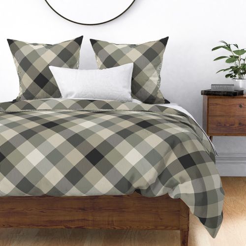 Rustic timeless regularly checkered plaid simple modern Geometric La