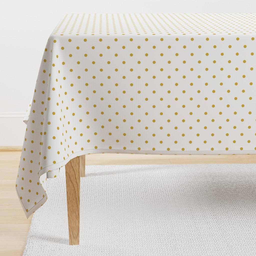 Gold Polka Dots (Large)