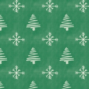 Simple trees and snowflakes (medium)