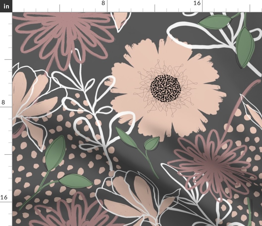 Blush Garden (grey)