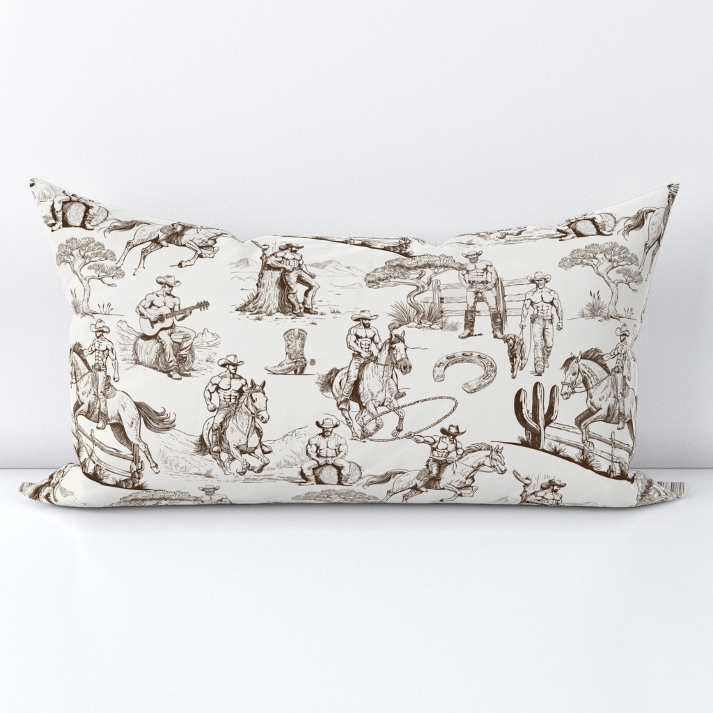 Muscle Cowboy Toile - bark