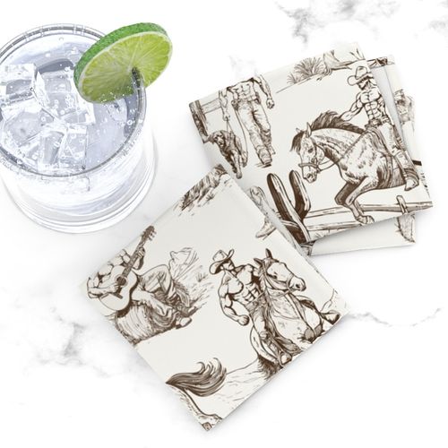 Muscle Cowboy Toile - bark