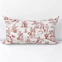 Muscle Cowboy Toile - red dirt