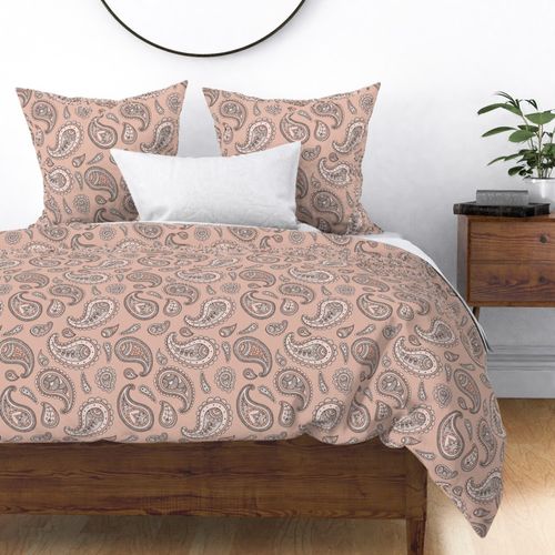 Pink Paisley - Persian Paisley - Paisley Pattern - Medium