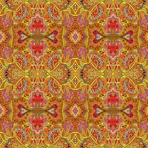 Hippie Trippy Psychedelic Homage to India in mid Summer
