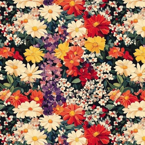 Floral Pattern Design Garden