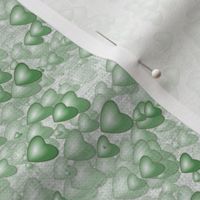 Sea Of Hearts - Border - Green