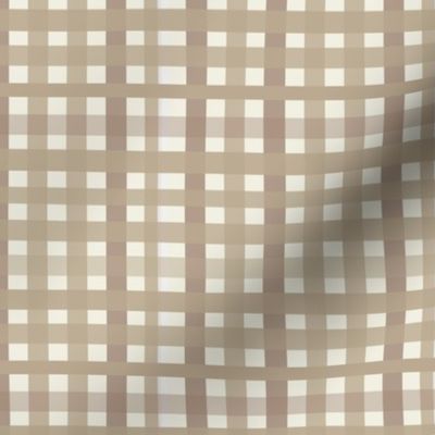 Plaid - Pantone Relaxed Elegance - Warm And Calm.