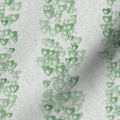 Sea Of Hearts - Stripes - Green