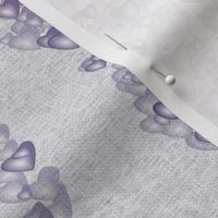 Sea Of Hearts - Stripes - Lavender