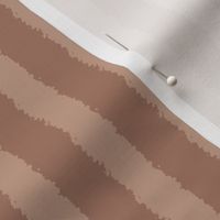 Vertical Ragged Lines in mocha mousse