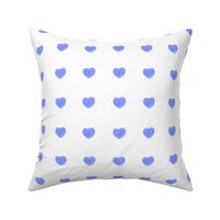 Hand Drawn Baby Plump Hearts Light Blue S