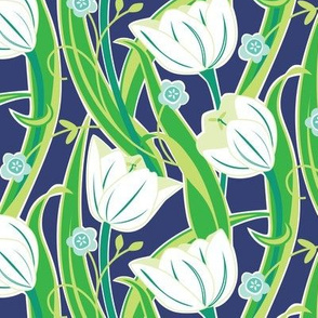 Tulip Friends navy