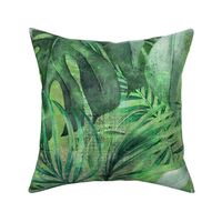 Tropical Graphic Paradise - abstract foliage