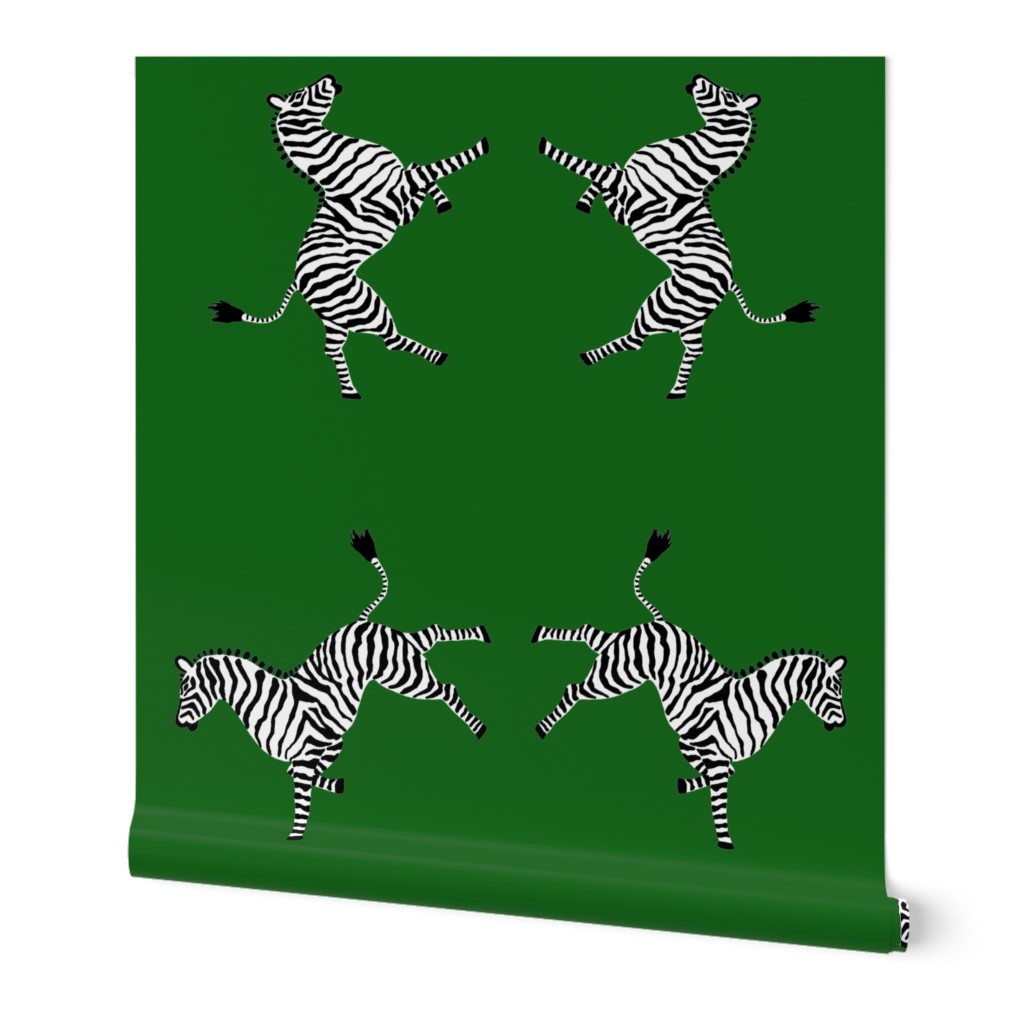 Zebra_hi5_green