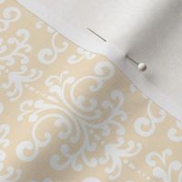 damask ivory