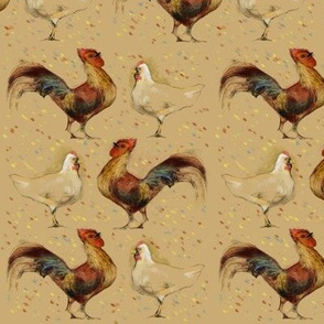 Mod The Sims - Rooster Wallpaper