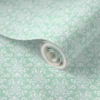 damask mint green