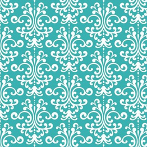 damask teal