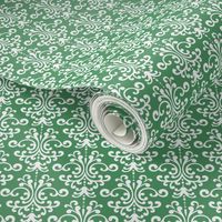 damask kelly green