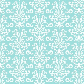 damask light teal