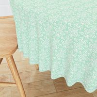 damask ice mint green