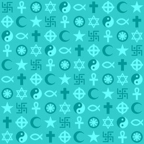 01840868 : religious symbols : tiny CT