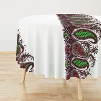 The Paisley Sublime ~ Christmas Special Border Print