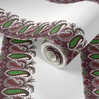 The Paisley Sublime ~ Christmas Special Border Print